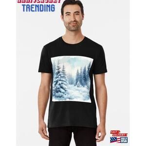 Winter Forest Premium Tshirt Classic